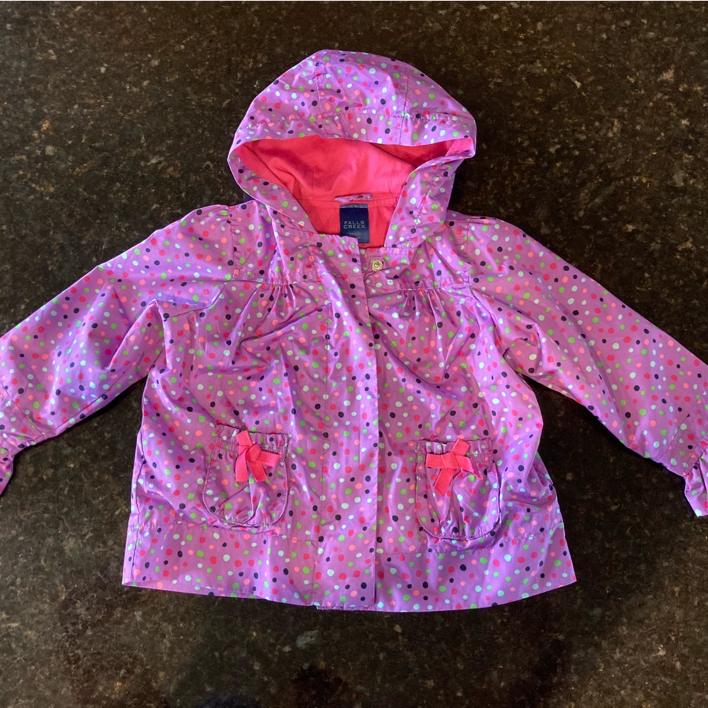 Falls creek 24 months purple raincoat
